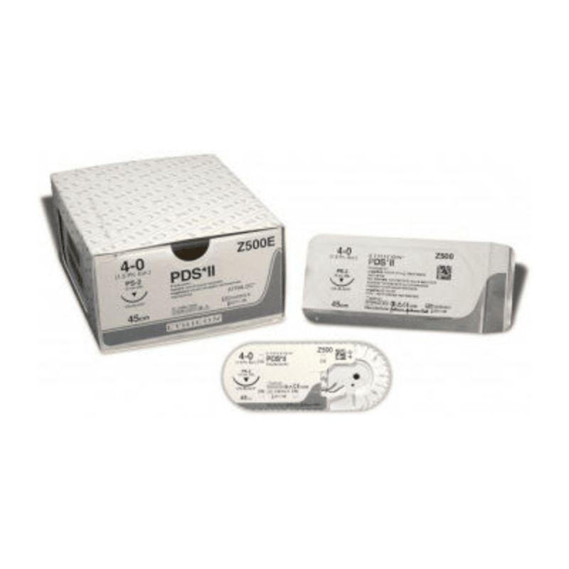 ПДС (Полідіоксанон), USP0, фіолетовий 90см, голка кол.ріж. 1х40, 1/2, W9366T